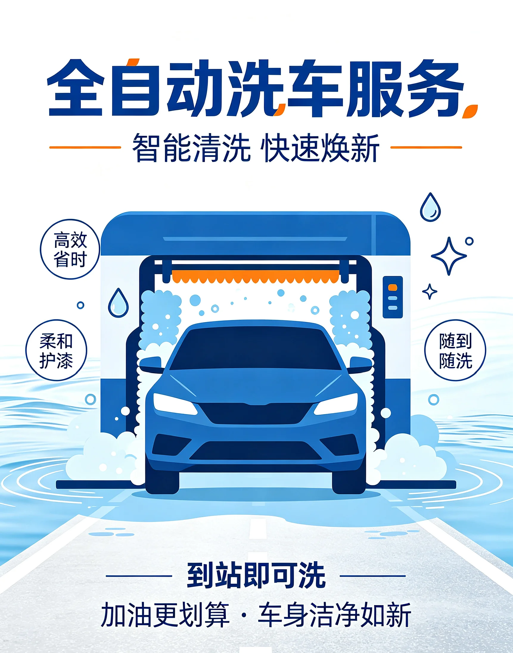 全自动洗车服务