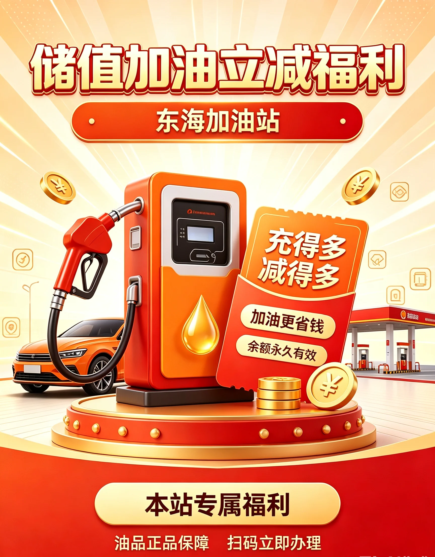 储值加油立减福利